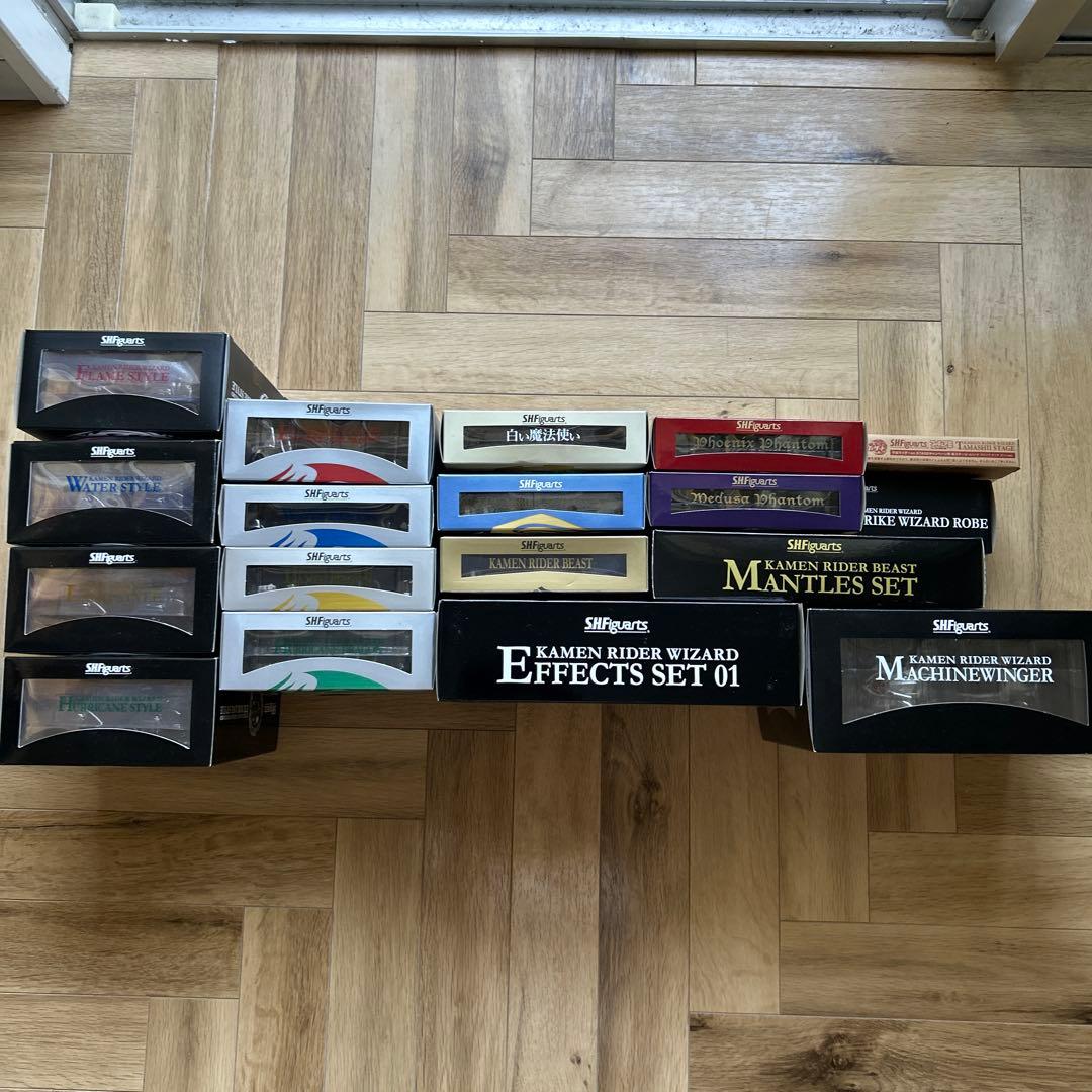 SH Figuarts 仮面ライダーウィザードフィギュア18個　定価61710円