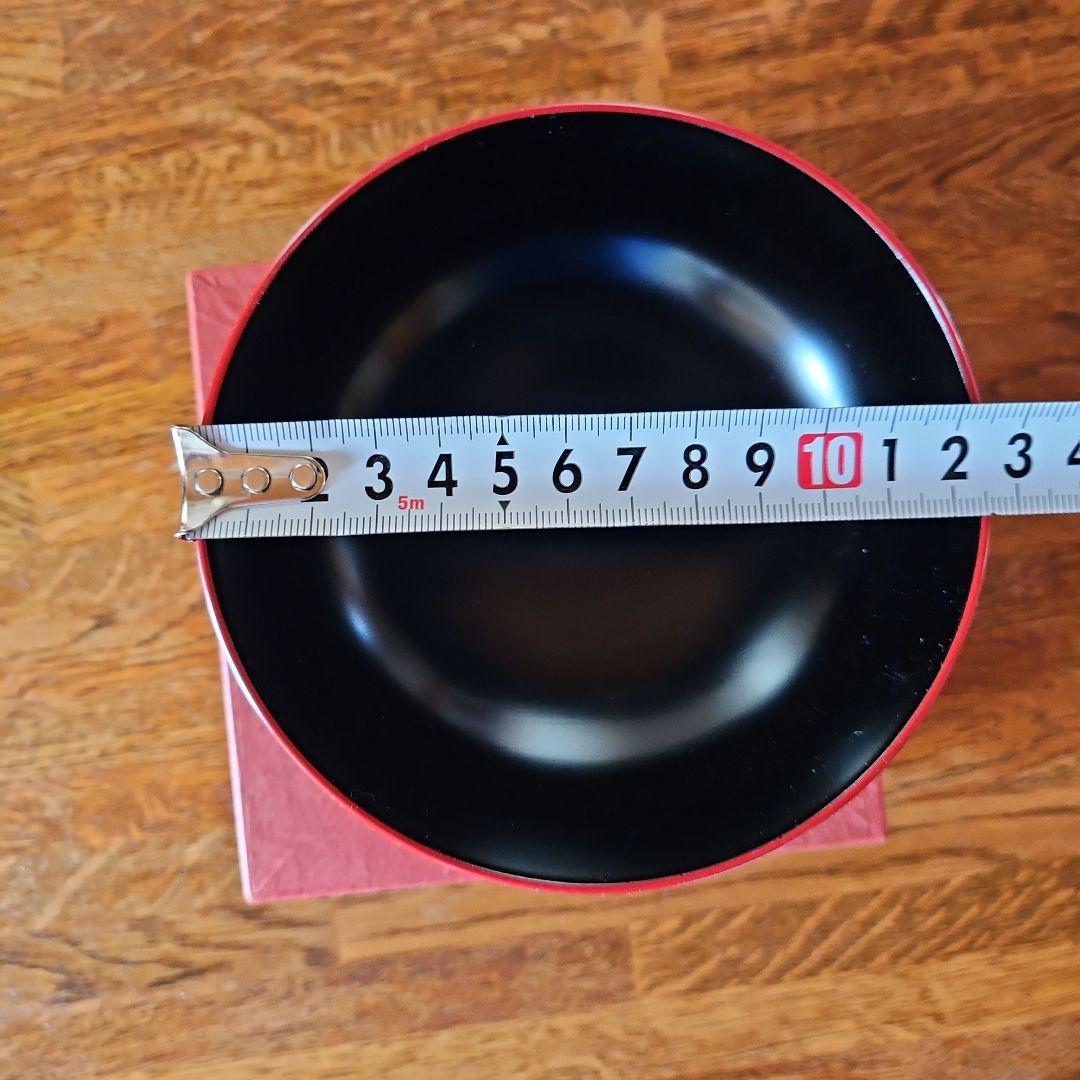 山本英明　黒内朱汁椀　越前漆器