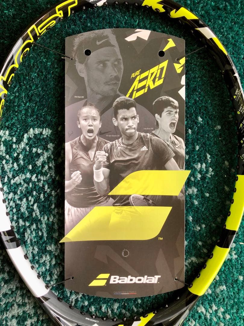 新品未使用 Babolat PURE AERO G2 ガット付き