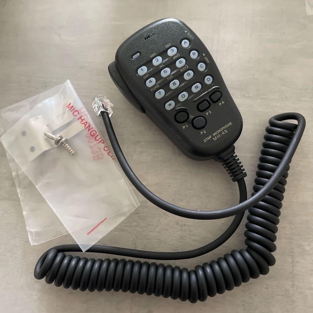 DTMFハンドヘルドマイク MH-48 6ピンスピーカーマイク