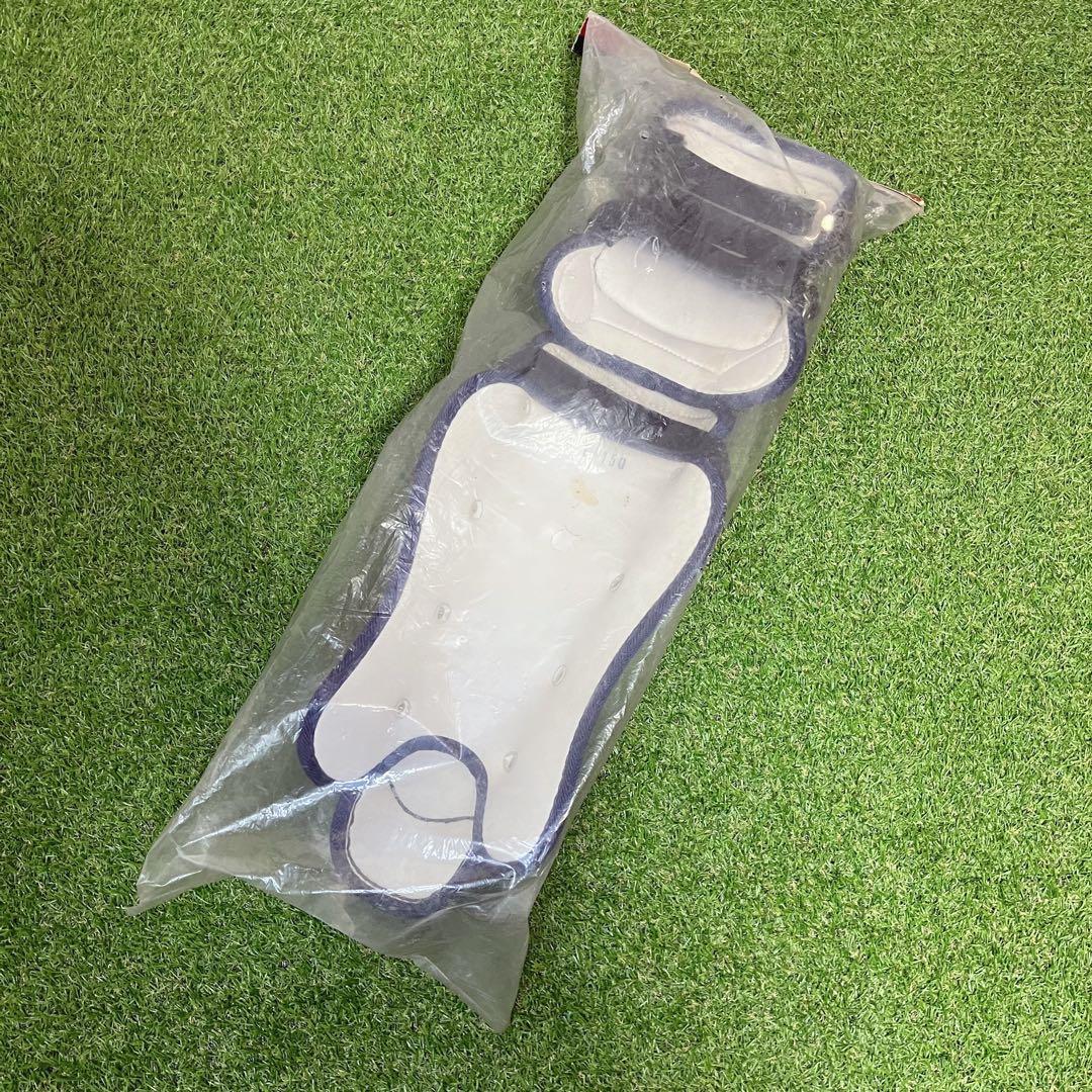 新品未使用 ベルガード キャッチャー用 JSBB レガース ネイビー L-150