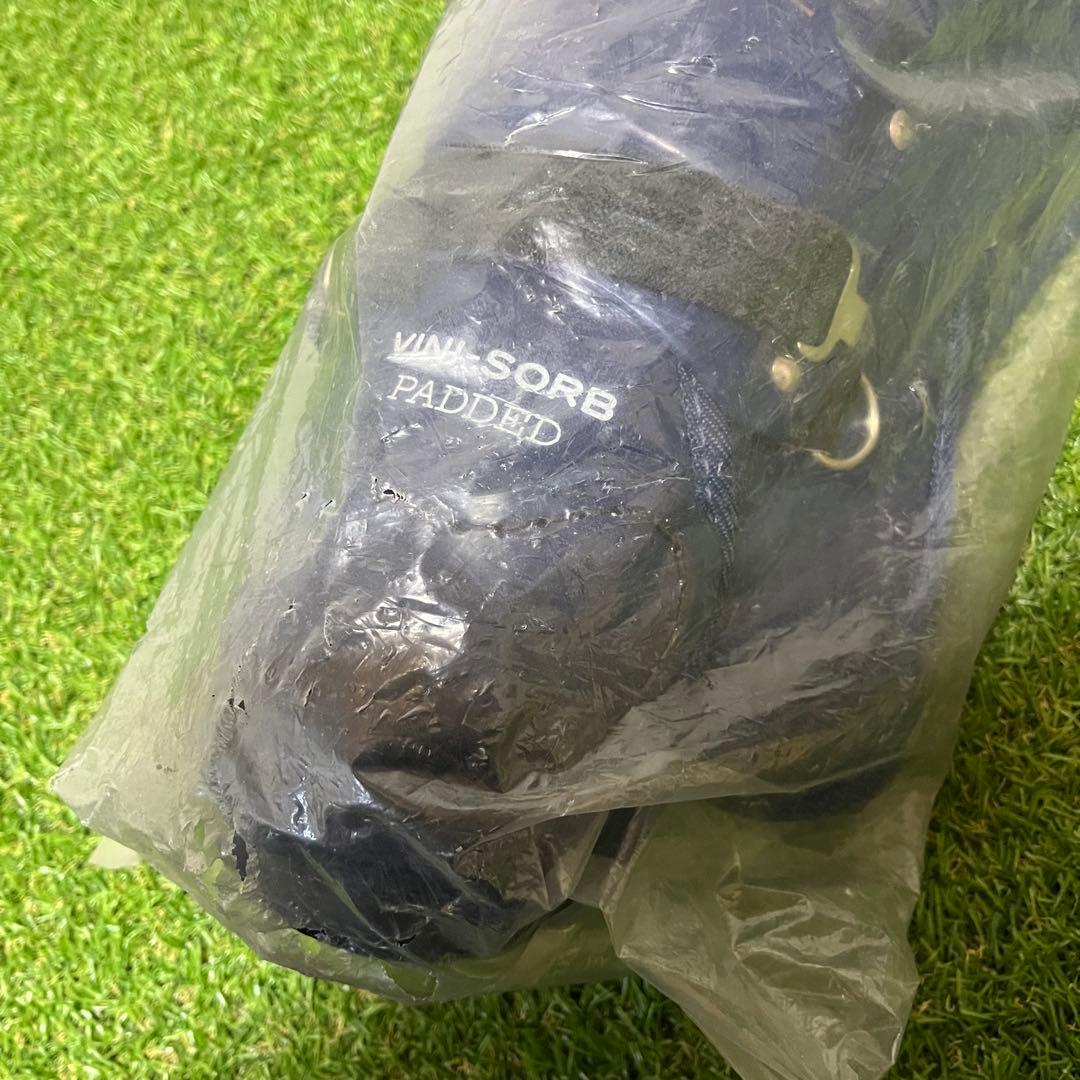 新品未使用 ベルガード キャッチャー用 JSBB レガース ネイビー L-150