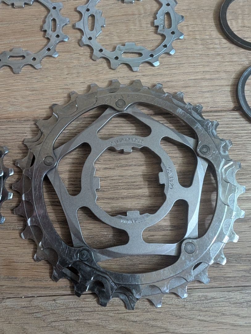 カンパニョーロ レコード 10s スプロケット 13-29T チタン