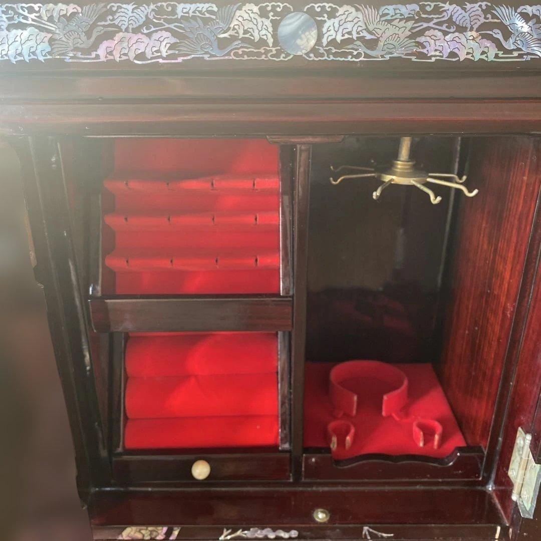 韓国　本物　螺鈿工芸品　ジュエリーボックス