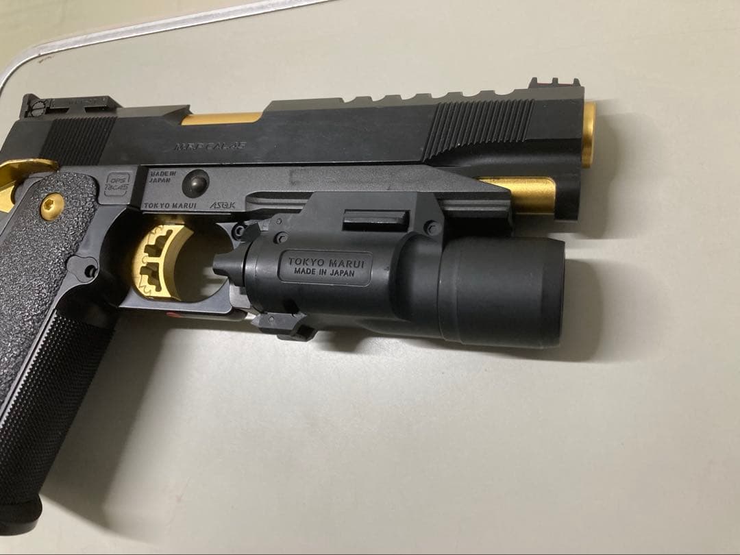 Kaz ハイキャパ5.1 ゴールドマッチ ガスブローバック ➕オマケ