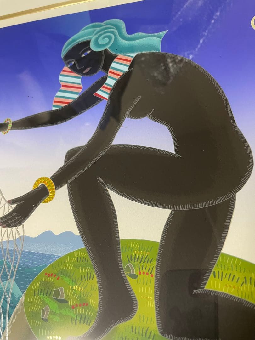 本物⬛︎トーマスマックナイト　直筆サイン入　シルクスクリーン ヌービアン