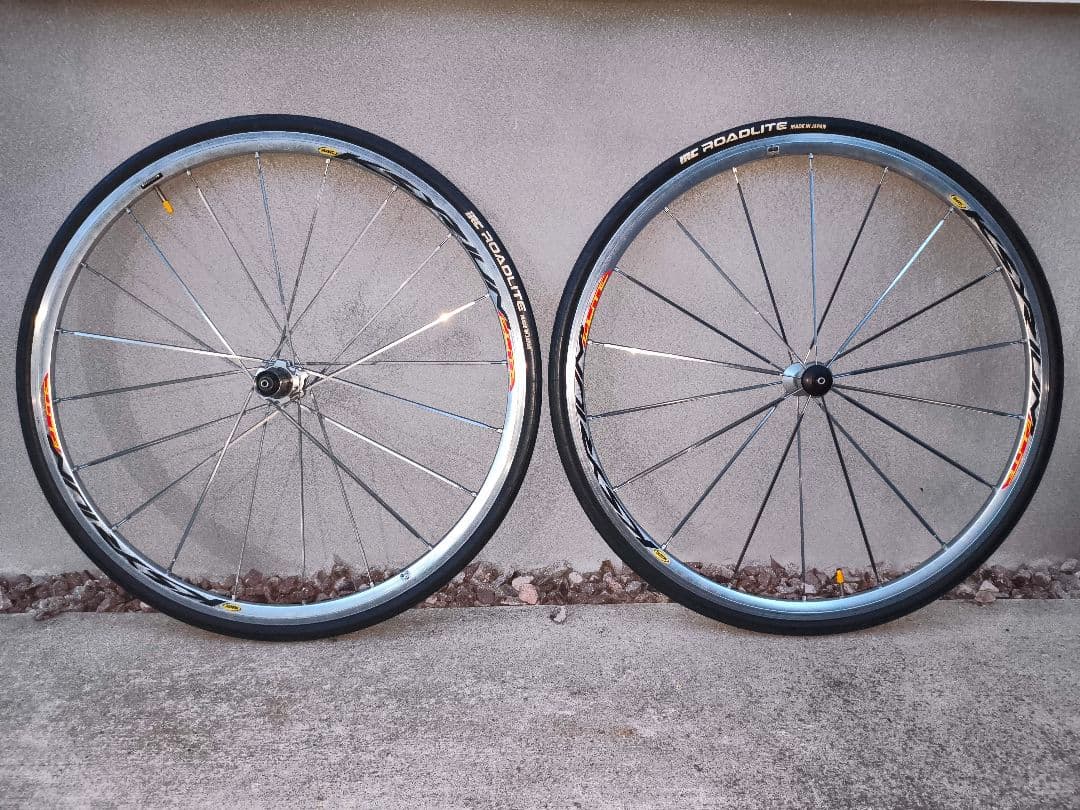 【タコ】ksyrium elite 700C 完組ホイール 前後セット