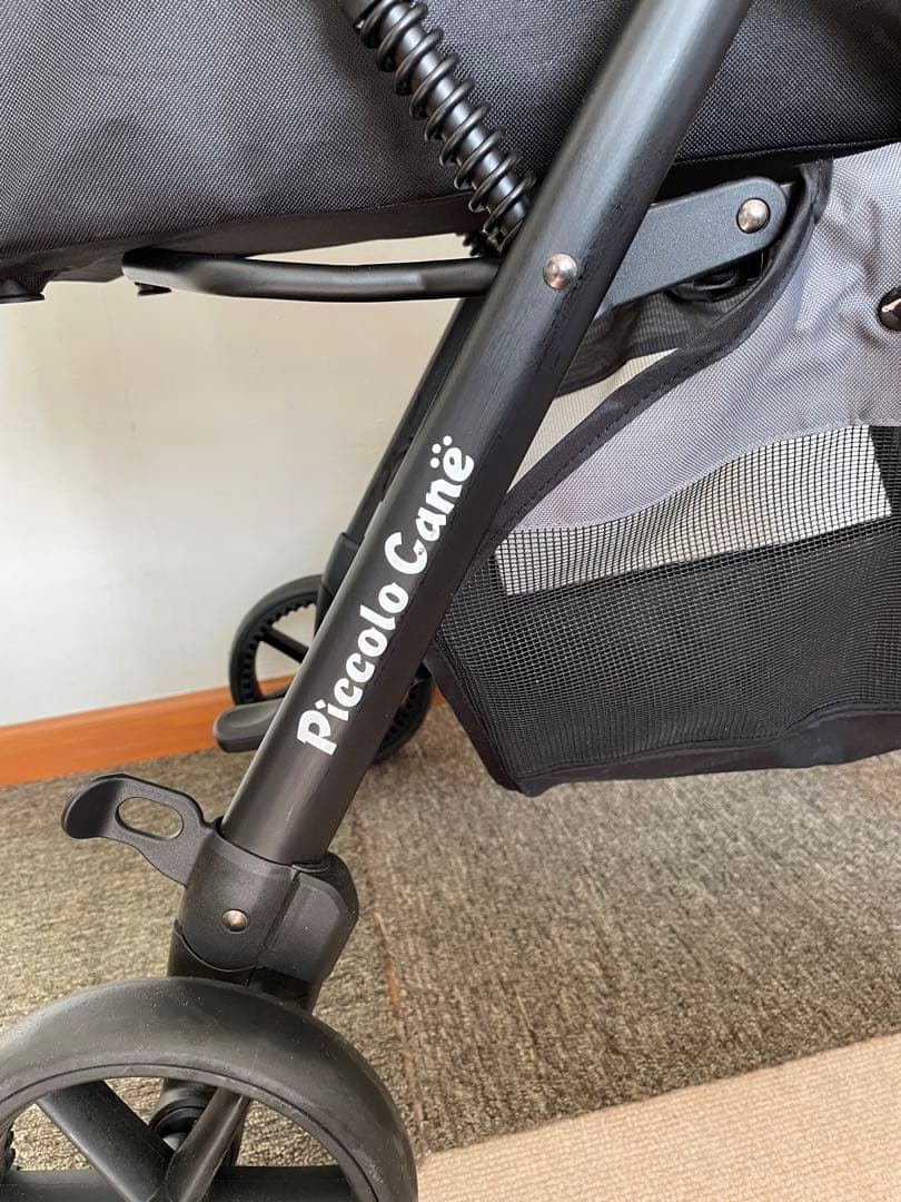 Piccolo Carie ペットカート グレー/ブラック