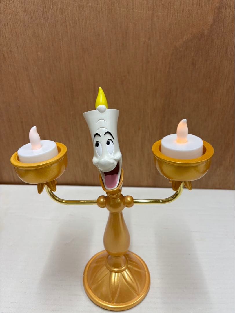 ディズニー 美女と野獣 ルミエール ムーンランプ