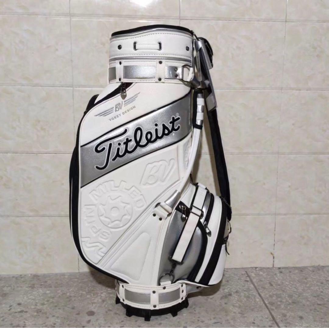 ゴルフバック キャディバッグ キャディーバック タイトリスト  9.5インチ 黒