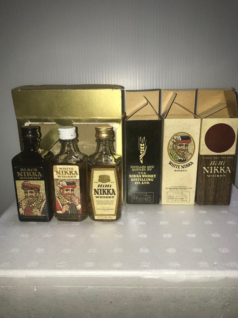 ミニボトルウイスキー　ニッカウイスキー　50ml