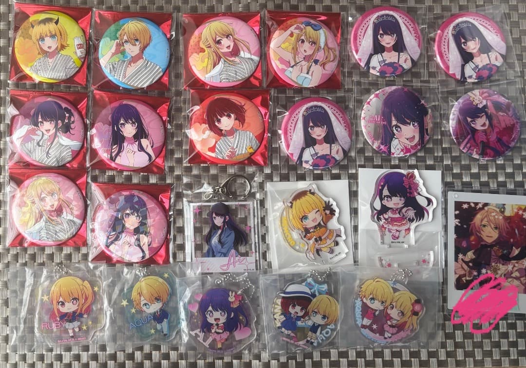 推しの子 缶バッジ アクリルスタンド ブロマイド まとめ売り