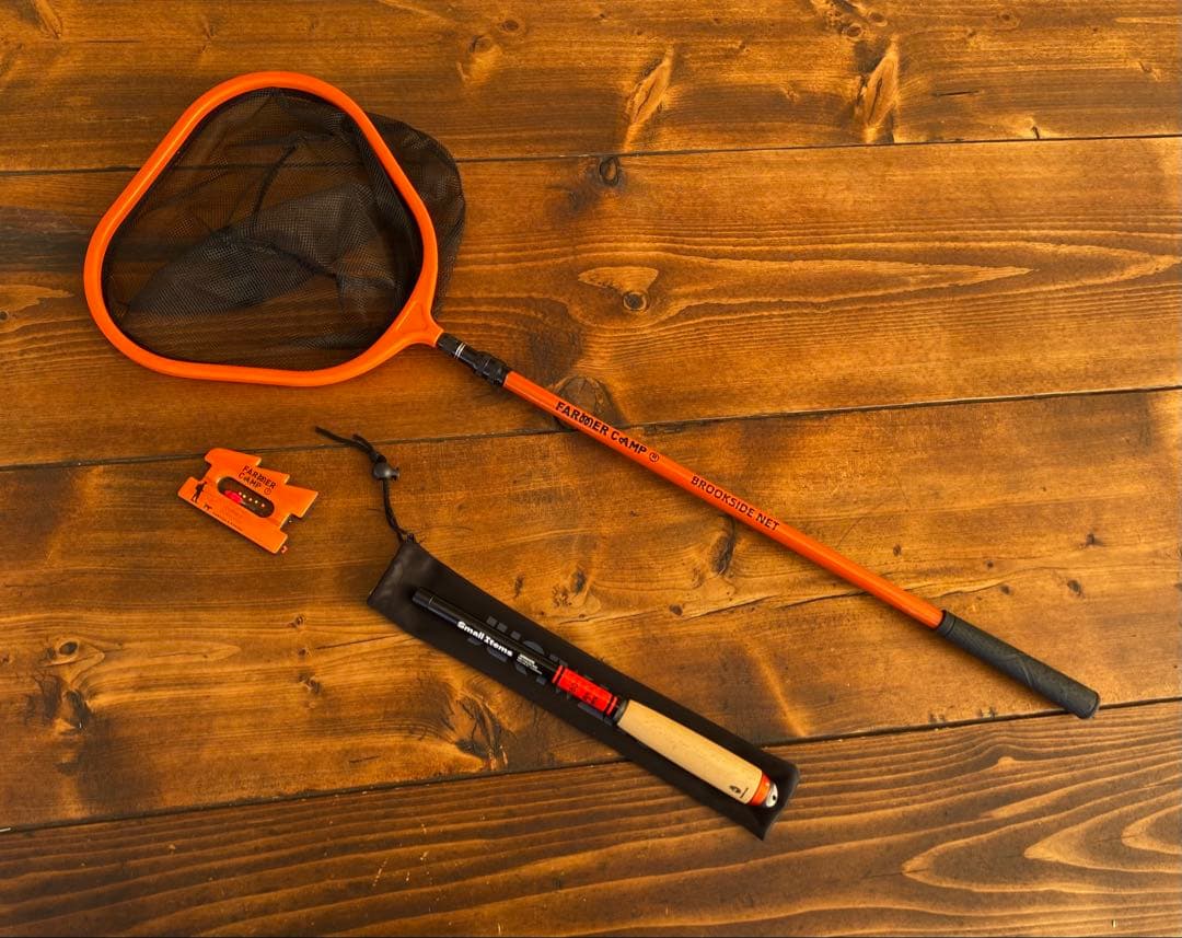 新品　釣り竿セット　1.8m 小物釣り　タナゴ竿　タモ網　収納box 仕掛け付き