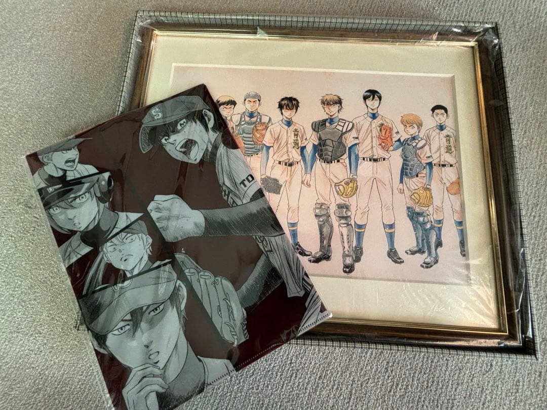 ダイヤのA 複製原画&クリアファイル