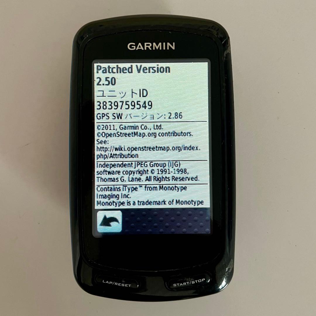 Garmin Edge 800 海外版（台湾）｜付属品ほぼ未使用・美品｜液晶無傷