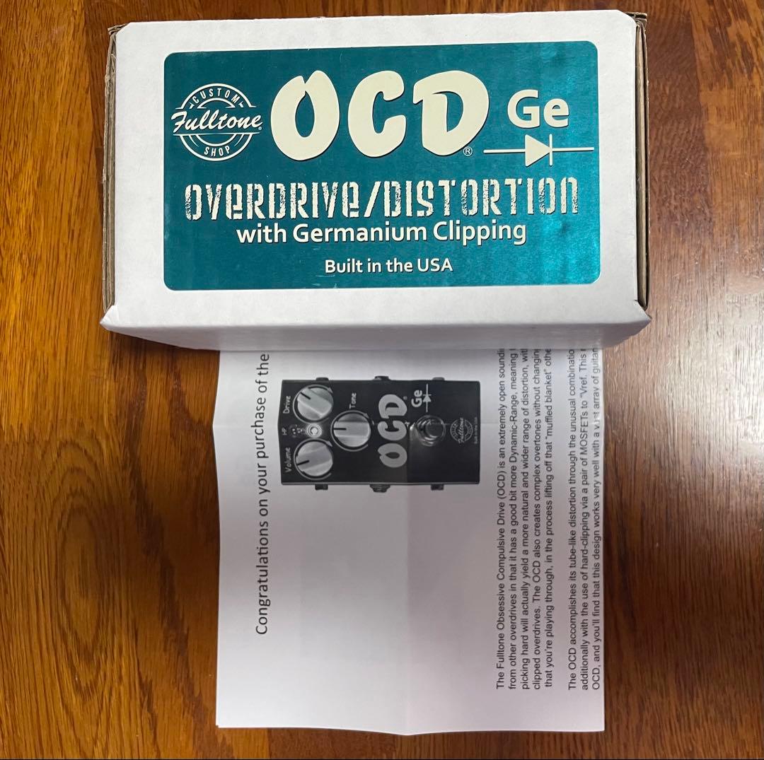 OCD Ge Fulltone オーバードライブ