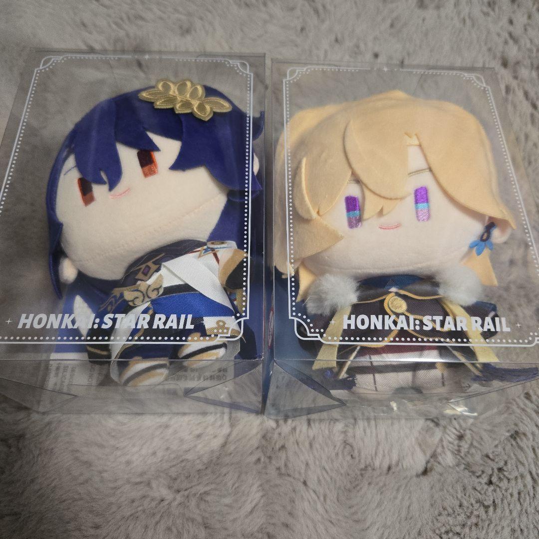 崩壊スターレイル　ぬいぐるみ　Q版　アベンチュリン　レイシオ　セット