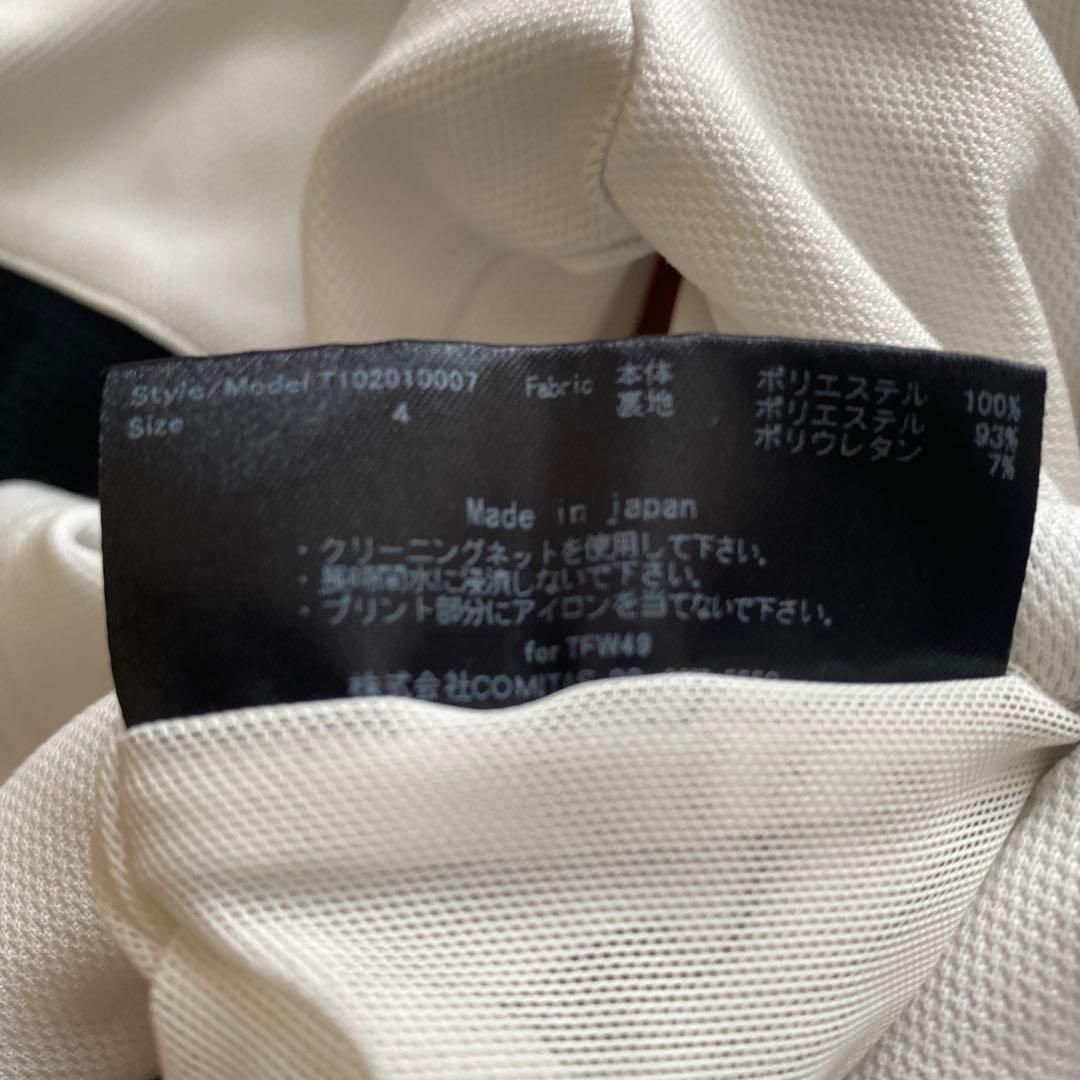 TFW49 ホワイトポロシャツ