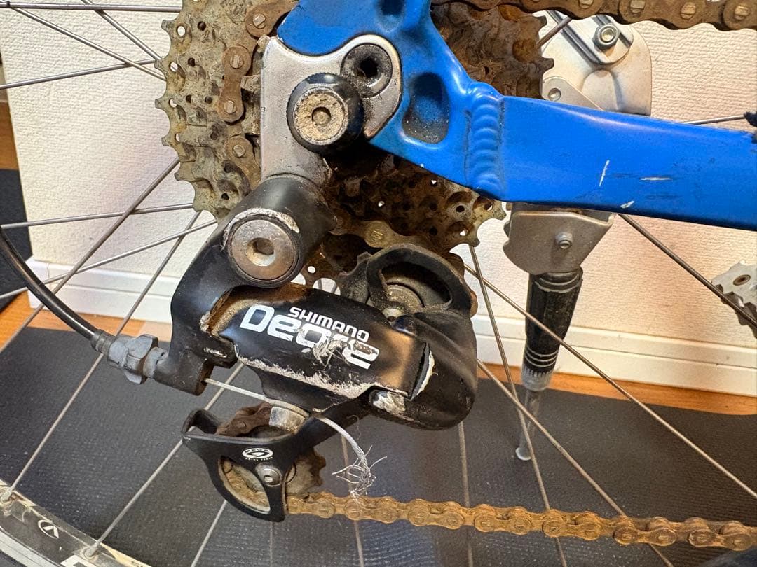 MuddyFox ARAYA アルミMTBDeoreレストアベース 現状渡し