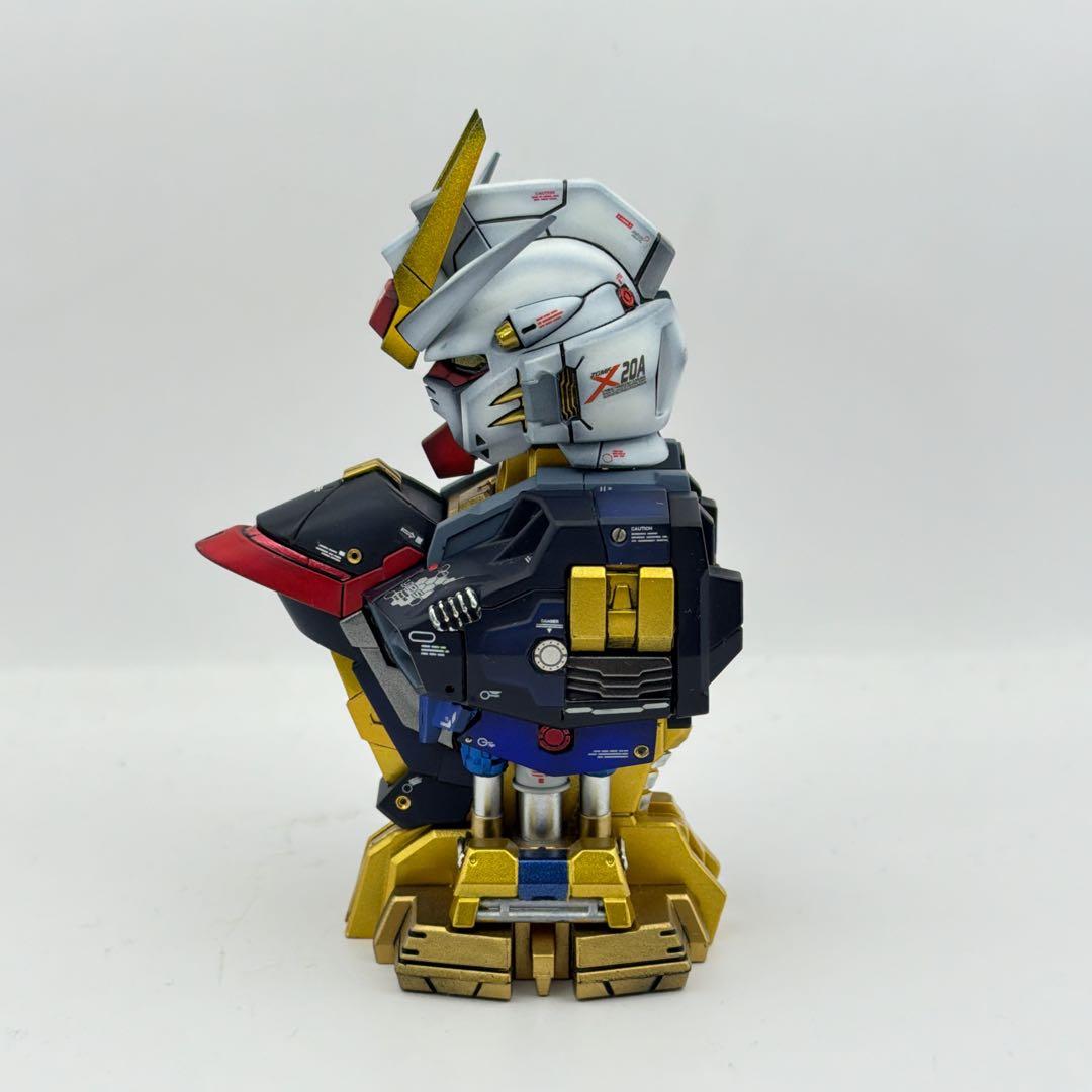 【重厚フル塗装】MSメカニカルバスト04 ストライクフリーダム 塗装完成品