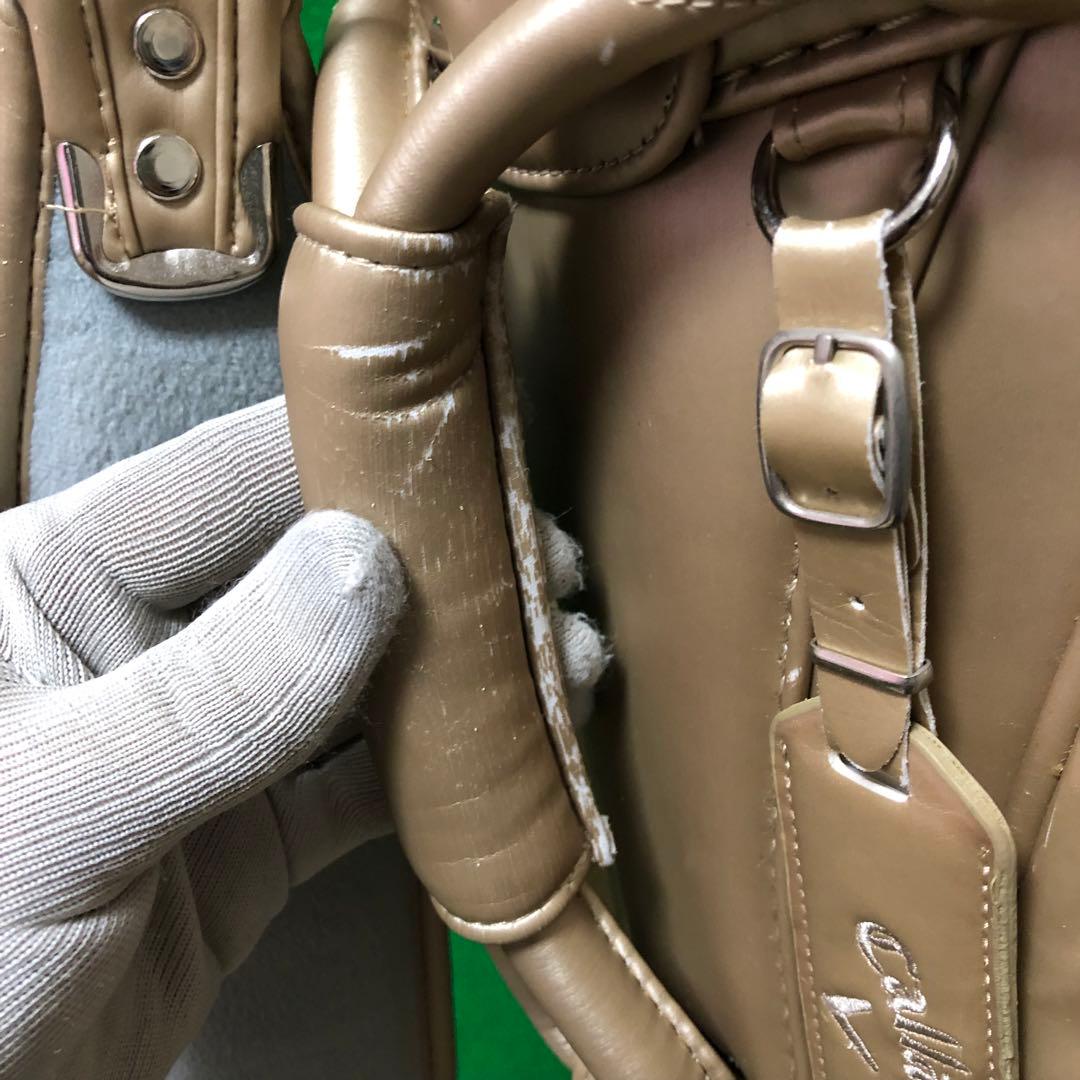 人気‼️Callaway キャディバッグ シャンパンゴールド 8インチ