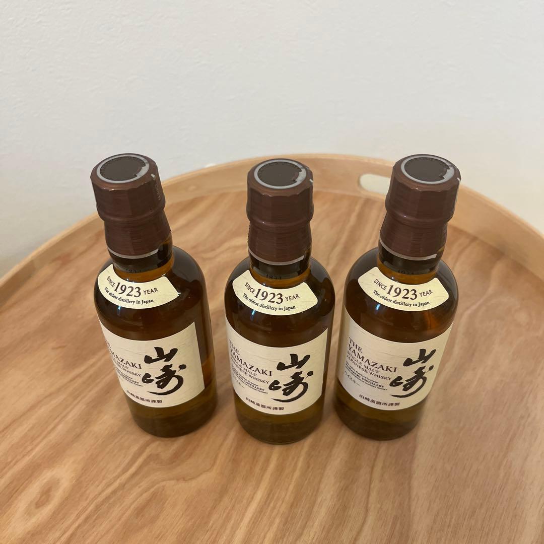 【即購入OK！】山崎ウイスキー 3本セット 180ml
