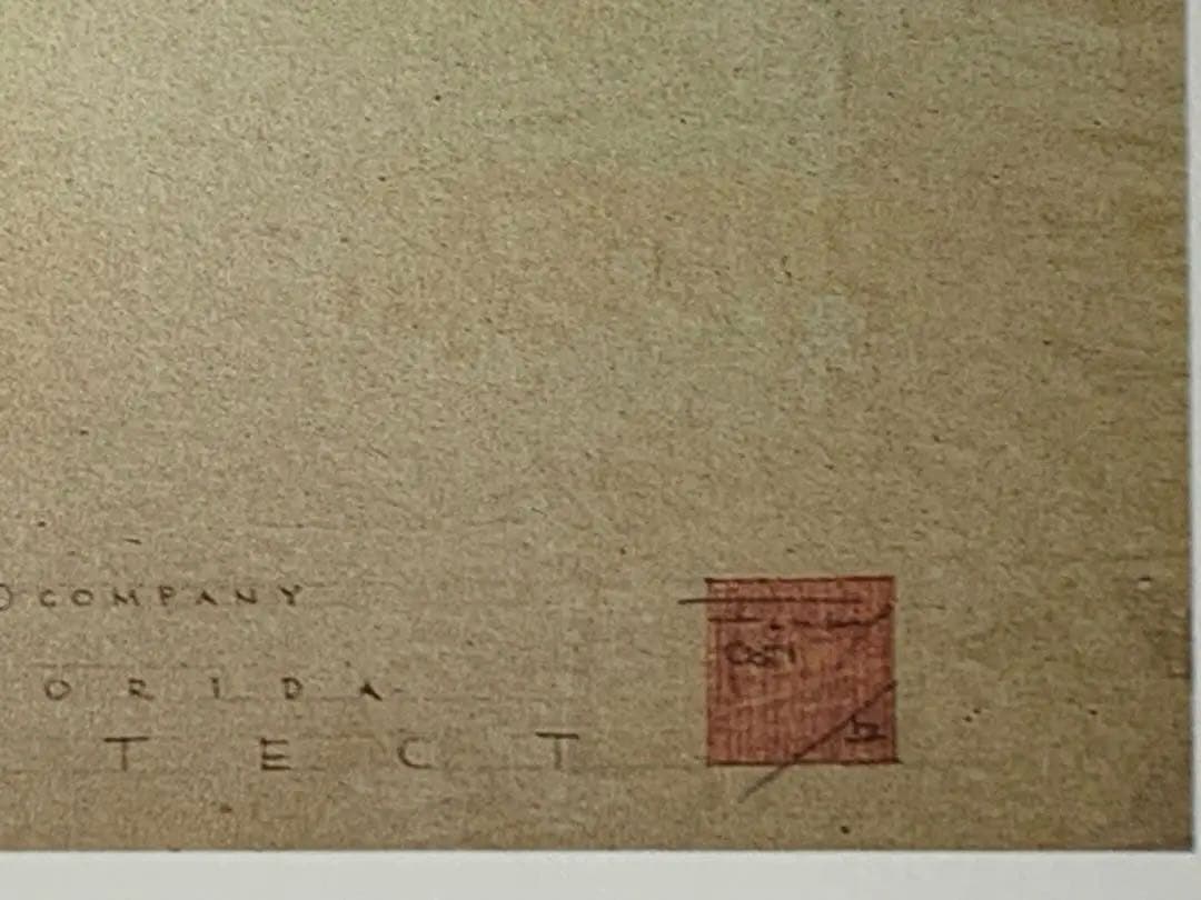 フランク・ロイド・ライト ポスター額装 Pavilion for...