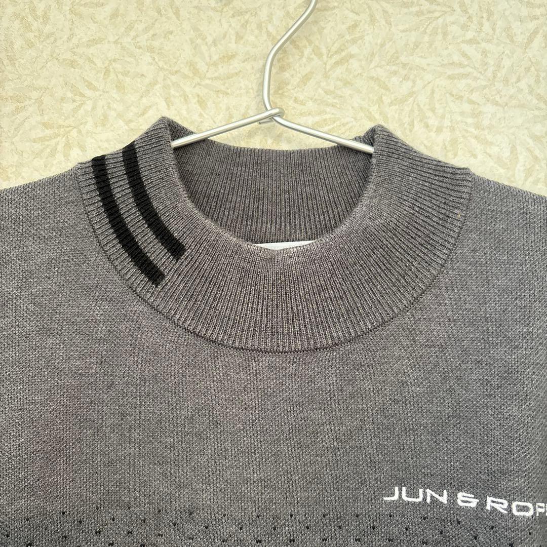 【新品未使用】JUN & ROPE グラデーションセーター Lサイズ