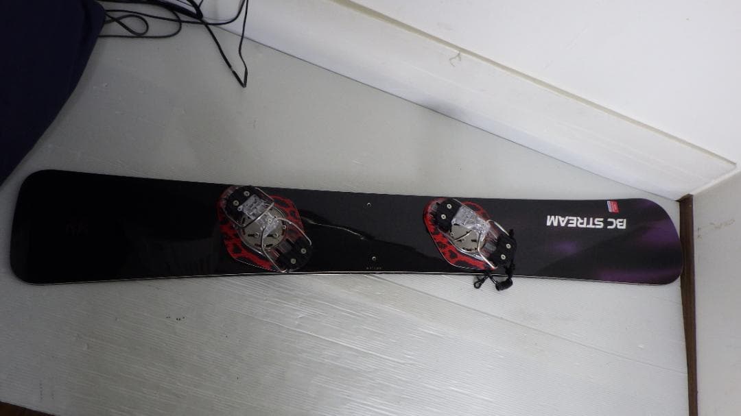 745/未使用？美品BC STREAM ACT GEARビンディングスノーボード