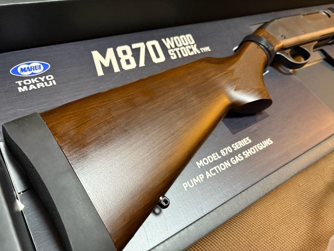 東京マルイ製M870ウッドストックタイプ