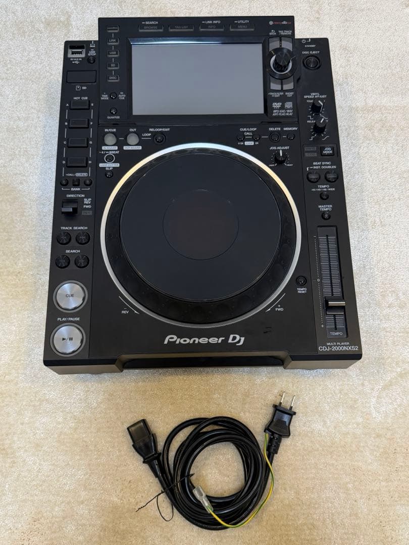 Pioneer CDJ-2000NXS2 美品 動作良好 ケーブル新品