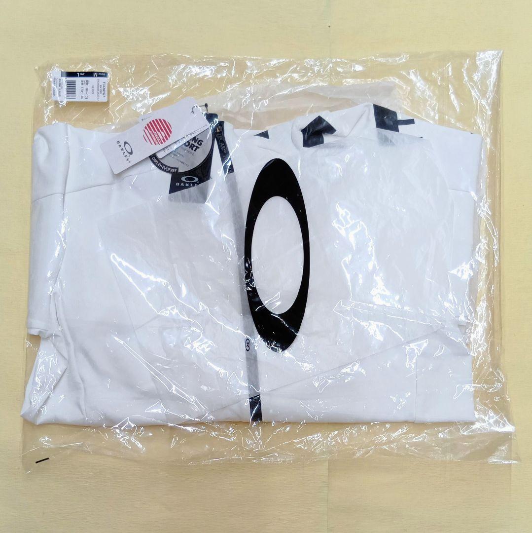 [新品] オークリー OAKLEY 上下セット パーカ ジョガーパンツ 白黒 L