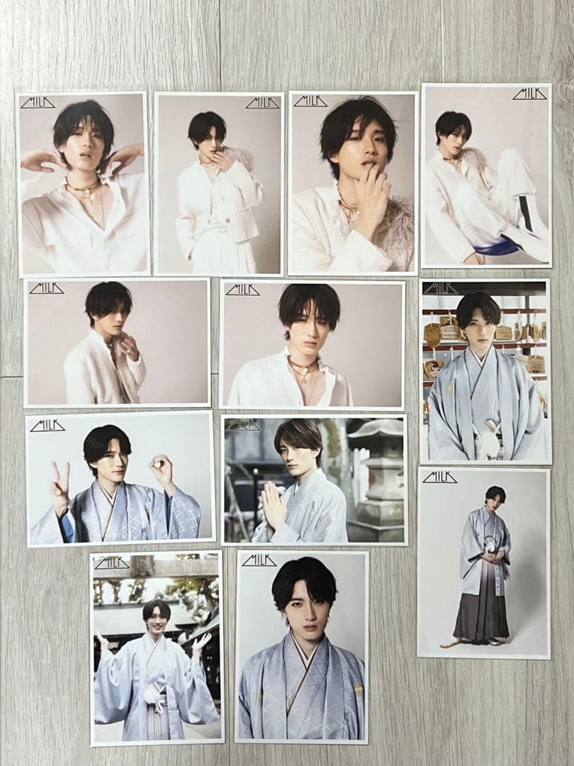 M!LK 山中柔太朗 生写真 114枚 まとめ売り