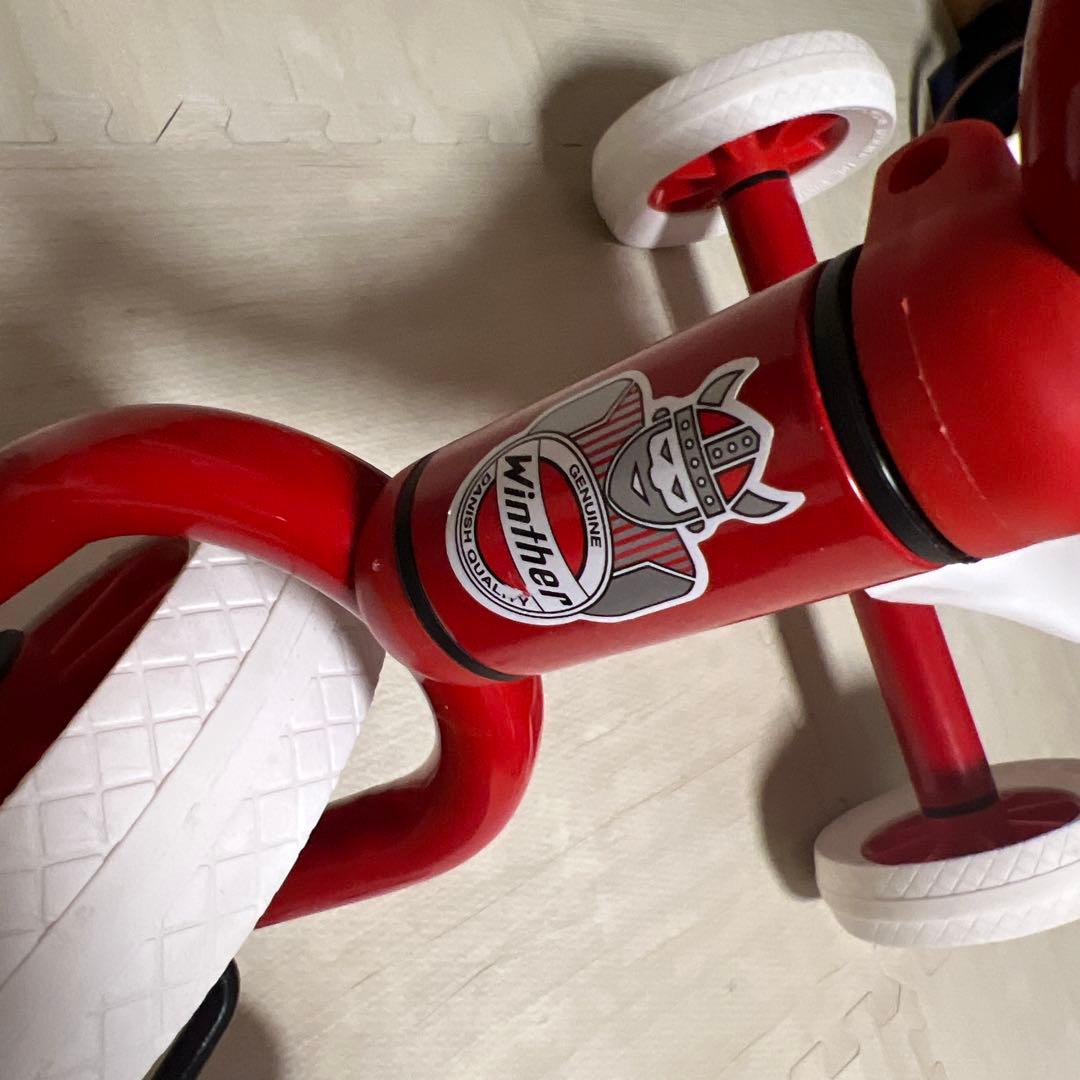 高級品　winther 赤白　三輪車