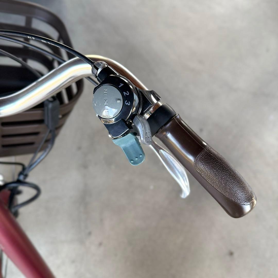 ブリヂストン ラクットワゴン ルビーレッド 電動アシスト自転車 送料込み