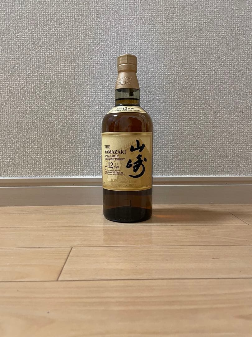 山崎 12年 シングルモルトウイスキー 100周年記念ラベル