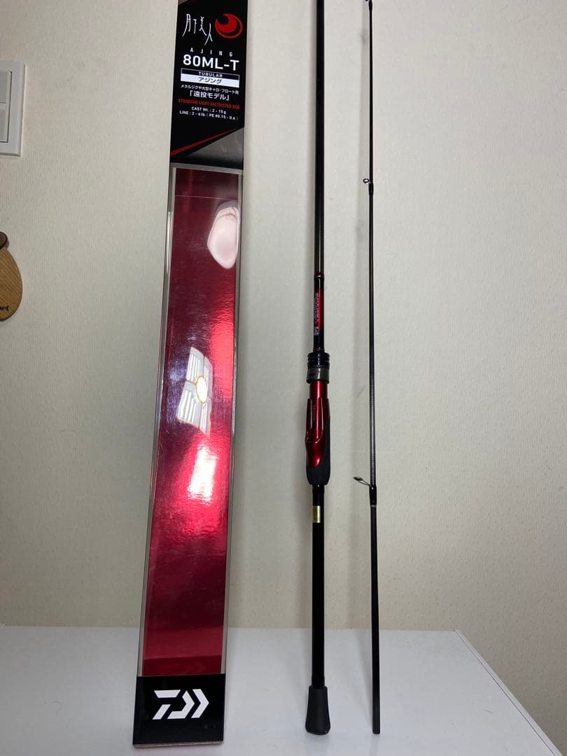 ダイワ月下美人 アジング 80ＭＬ-Ｔ.Ｒ【美品】