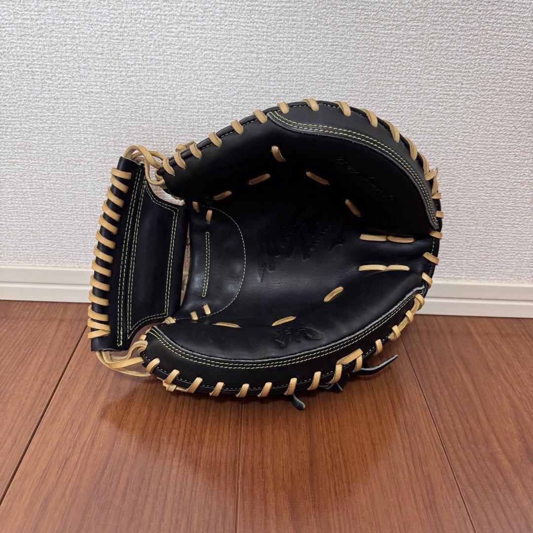 ほぼ未使用　ミズノプロ　硬式用キャッチャーミット　右利き用　號- SAKEBI