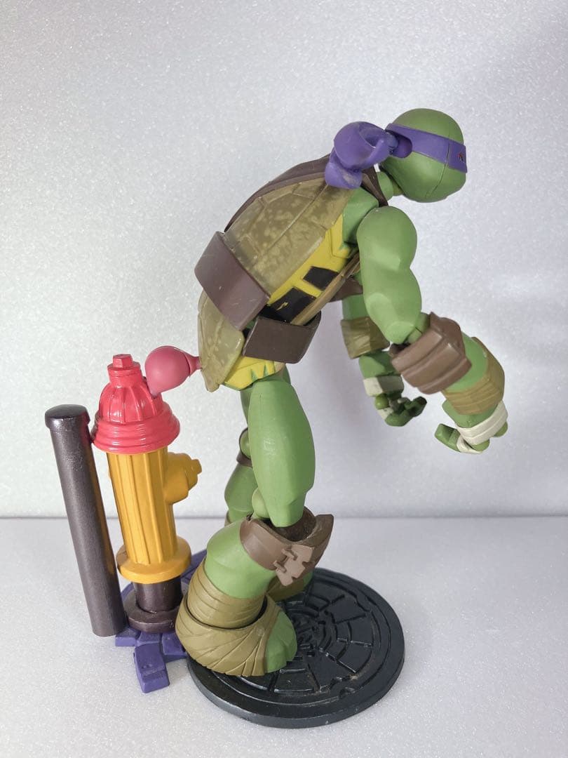 【海洋堂　リボルテック】ミケランジェロ　ドナテロ　2体セット　開封済み