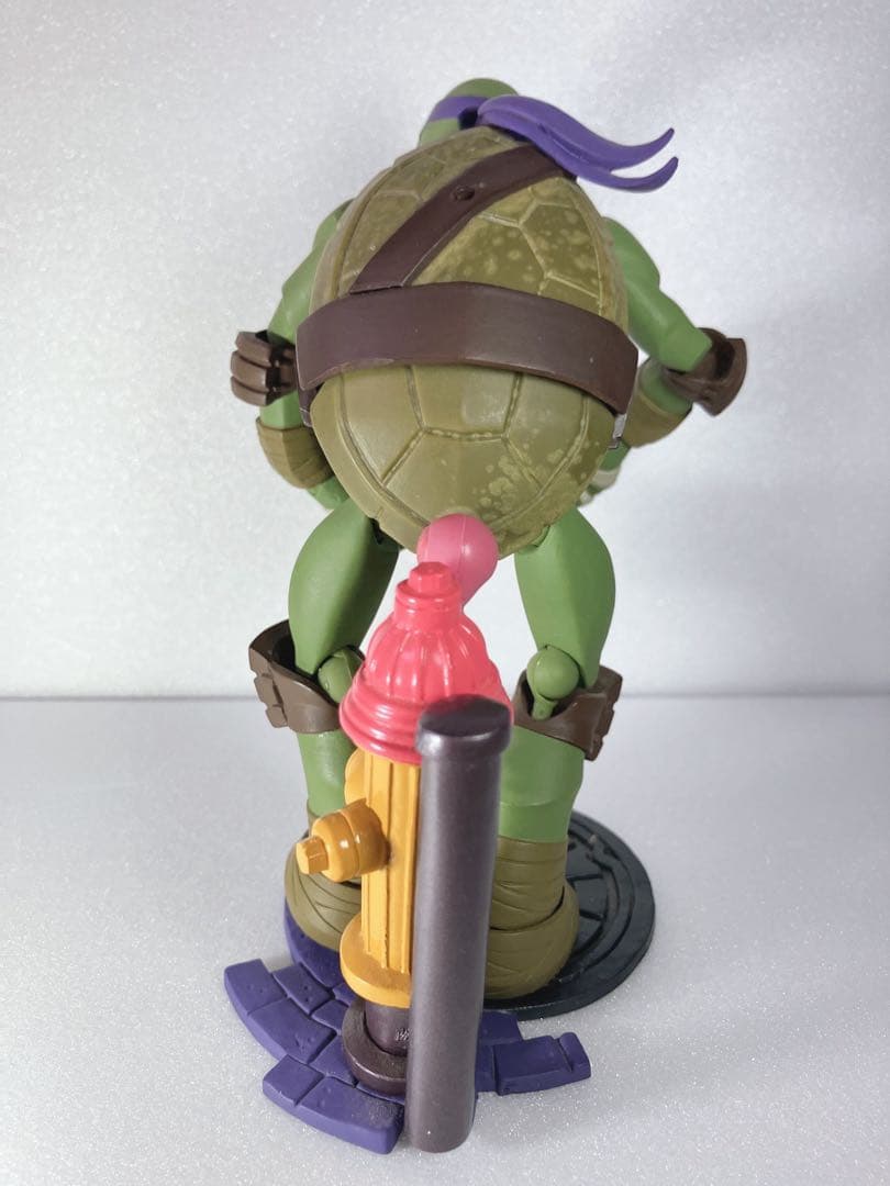 【海洋堂　リボルテック】ミケランジェロ　ドナテロ　2体セット　開封済み