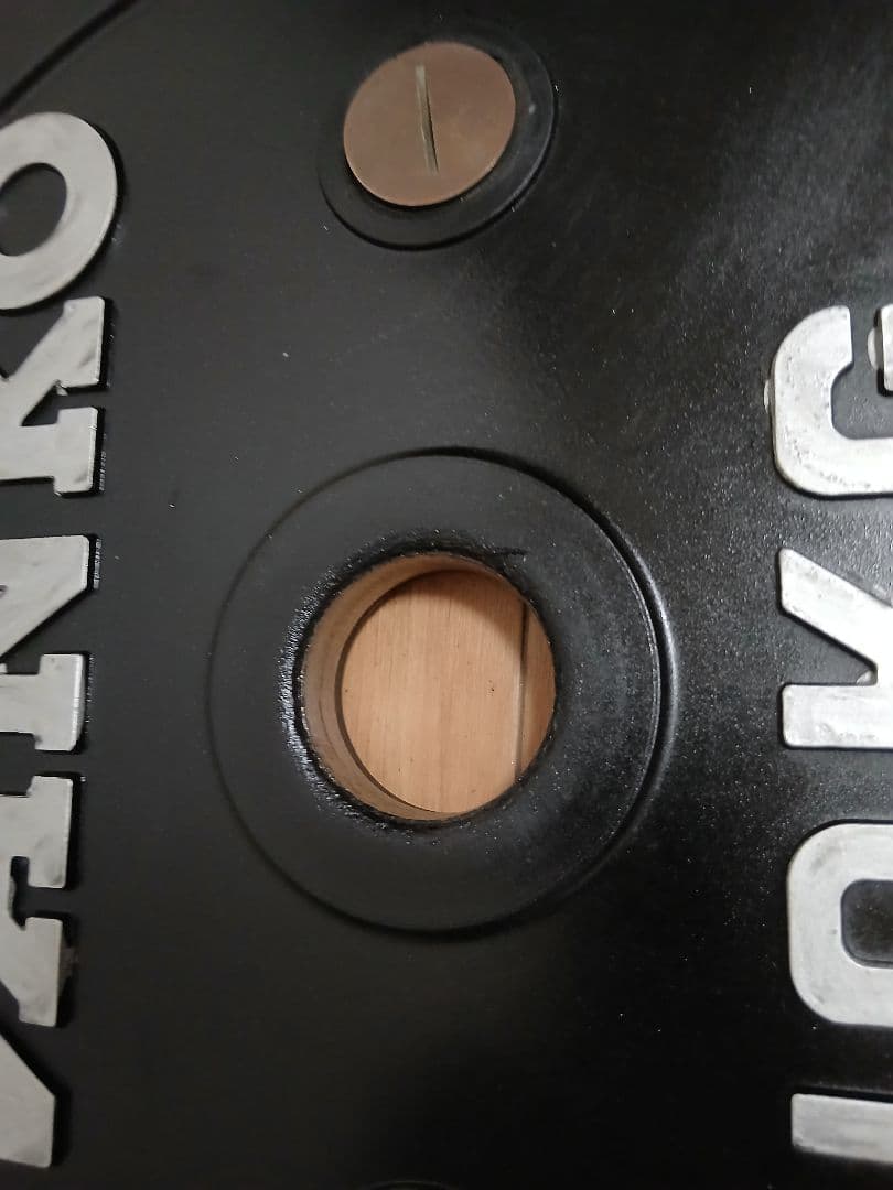 IVANKO(イヴァンコ)バー バンパープレート 10kg x 2枚　穴50mm