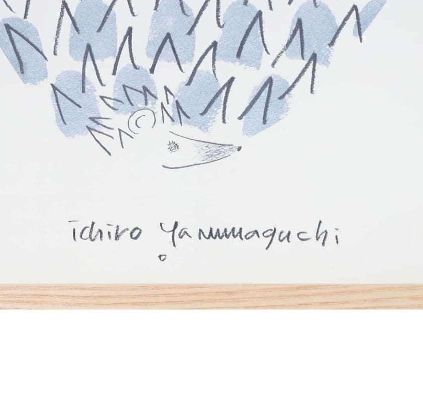 ［ＩＤＥＥ］アートポスター　山口一郎ｈａｒｉｎｅｚｕｍｉ