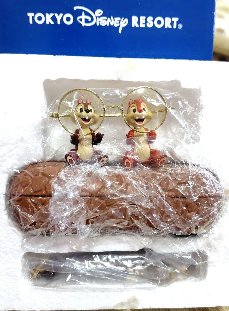 値下★ TDR★ディズニー ボンボヤージュ チップとデール フィギュア 時計