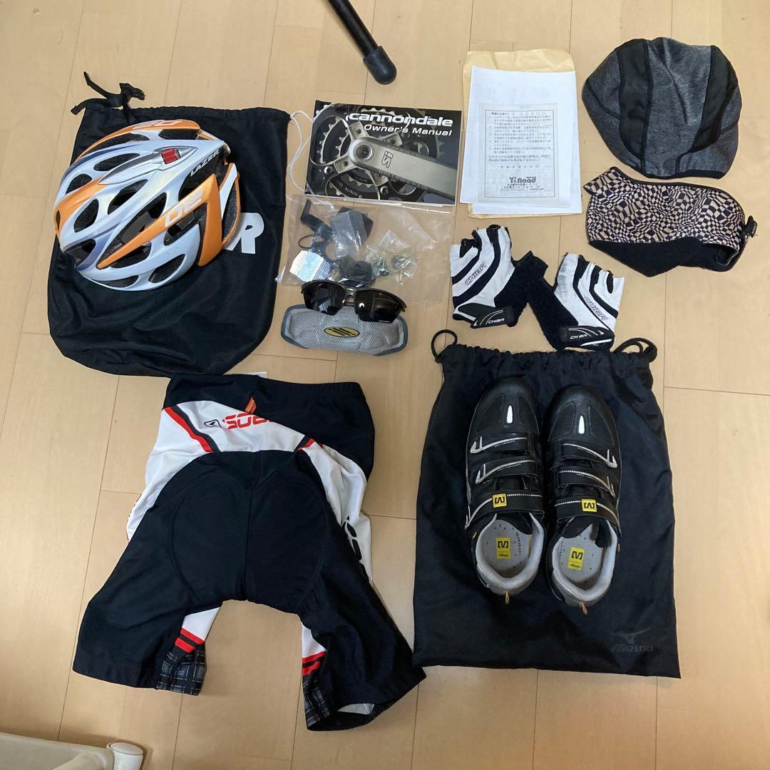 【神戸引取限定】キャノンデール CAAD10 アルテグラコンポ ギア難付属品多数