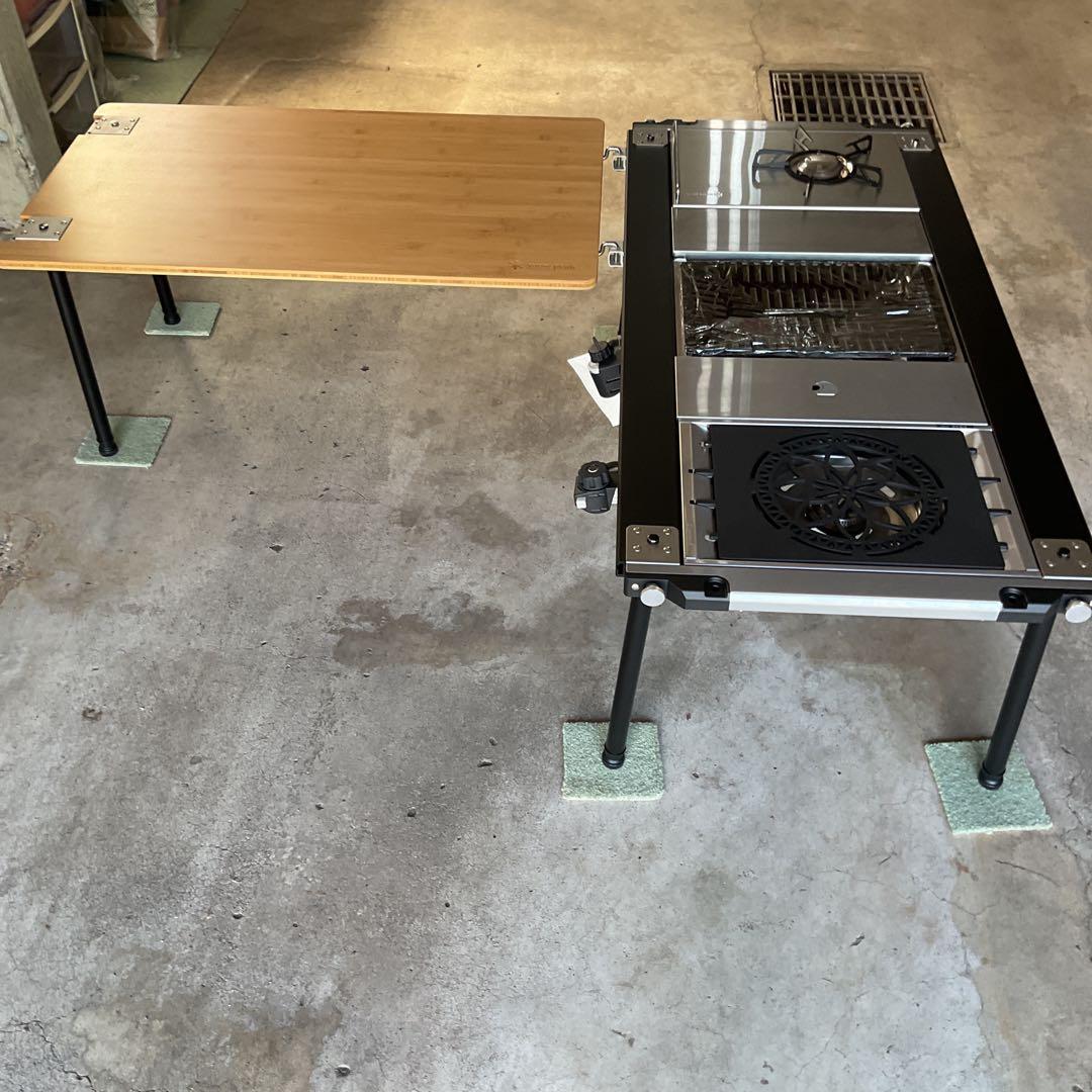 P.M  美品 マルチファンクションテーブル竹 スノーピーク