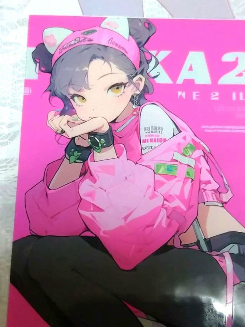 ラスト✩廃盤品✩J673＃猫の女郎(PET)切り売り海外人物女の子AIマステ