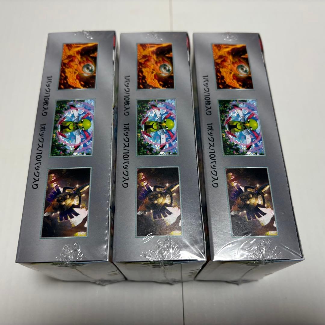 テラスタルフェスex 未開封シュリンク付きBOX×3