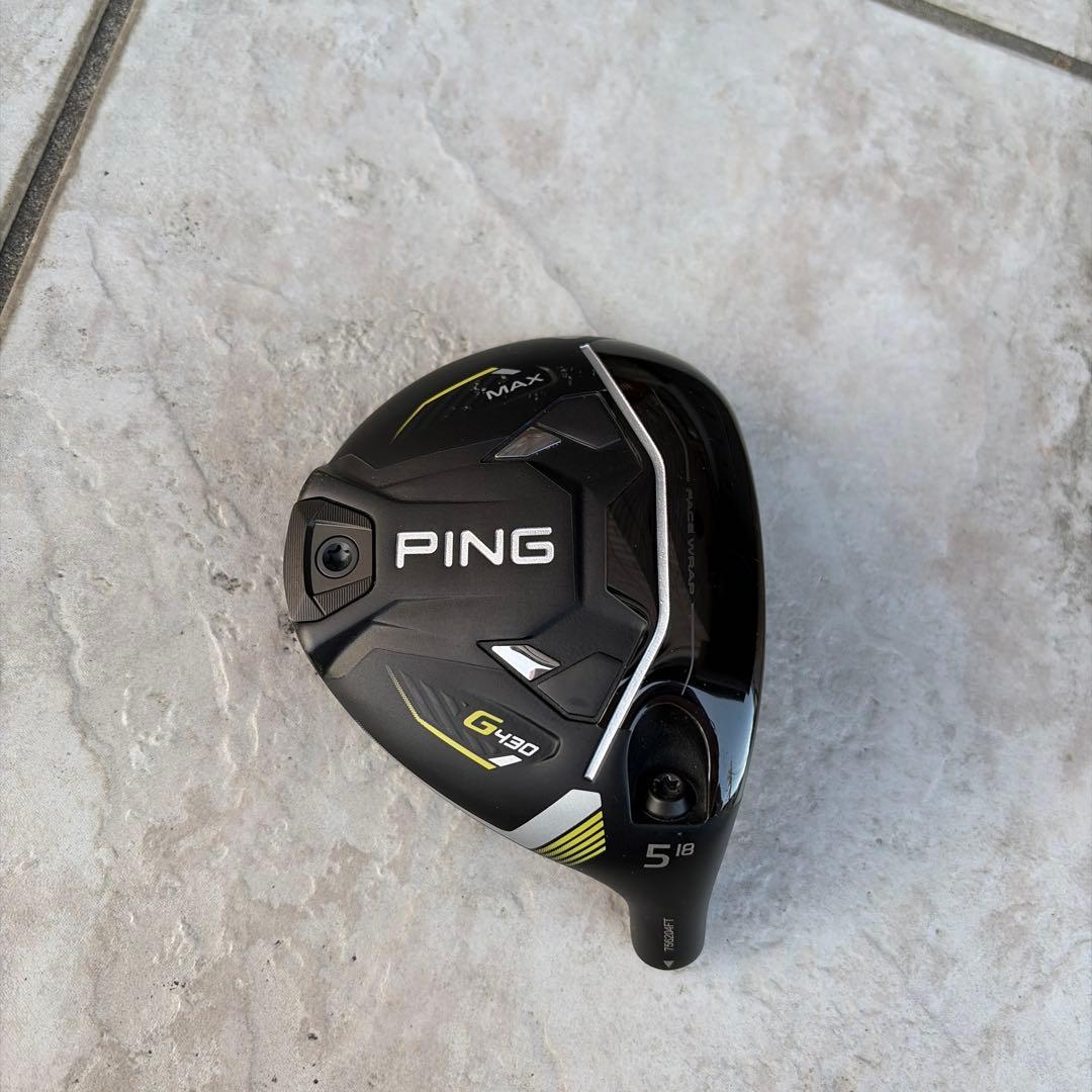 PING G430 5Wフェアウェイウッド　ヘッドカバー付き