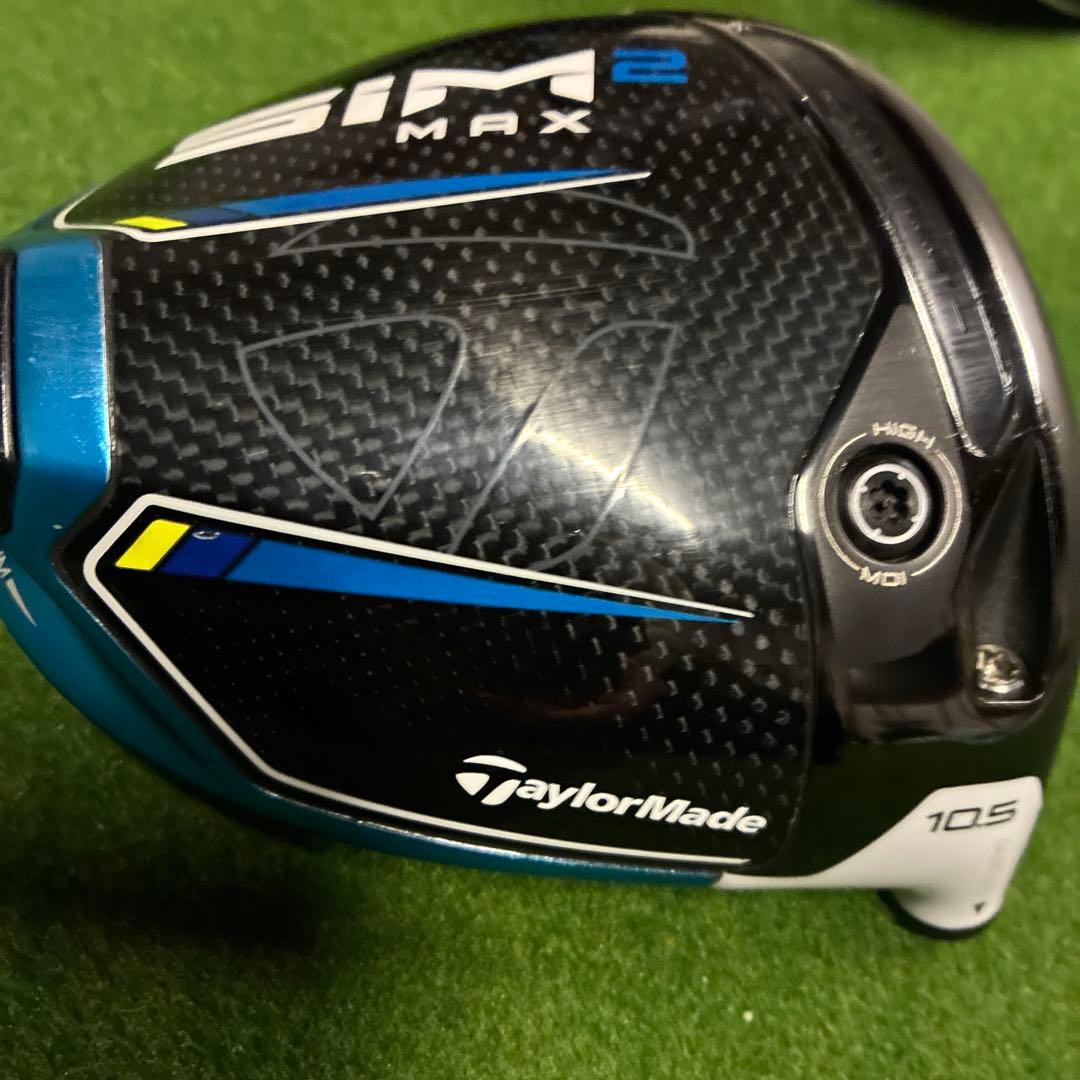 SIM2 MAX ドライバー ヘッド単品10.5° 【ヘッドカバー付】