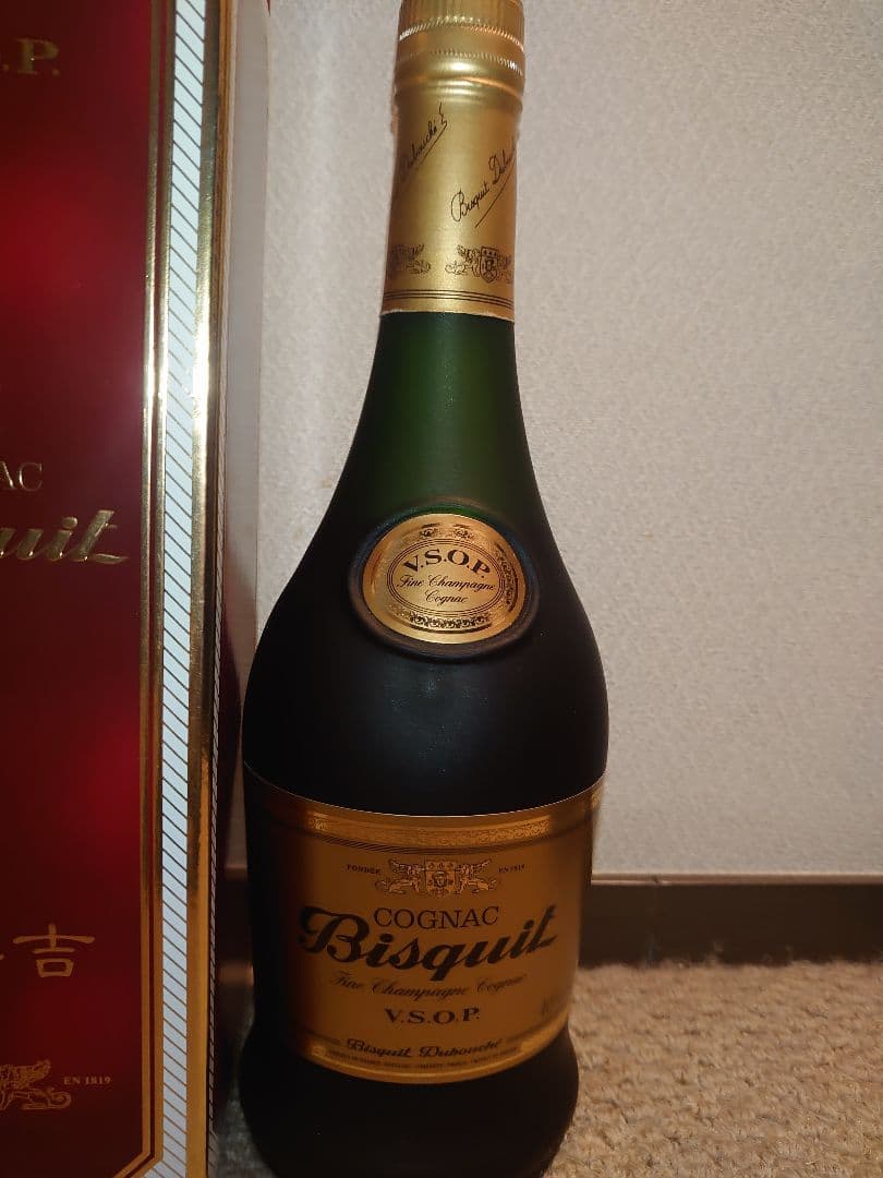 【未開栓・箱付】高級ブランデー4本セット カミュ/ミュコー/ビスキー/ジャノー